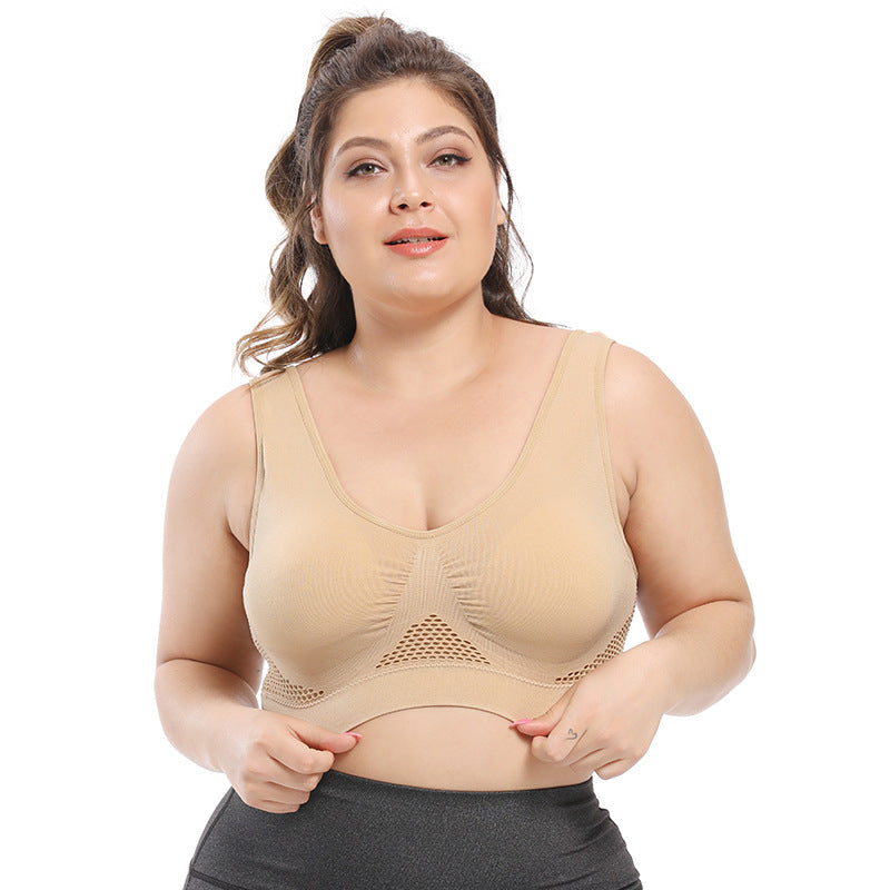 Push Up Mesh Breathable Bra