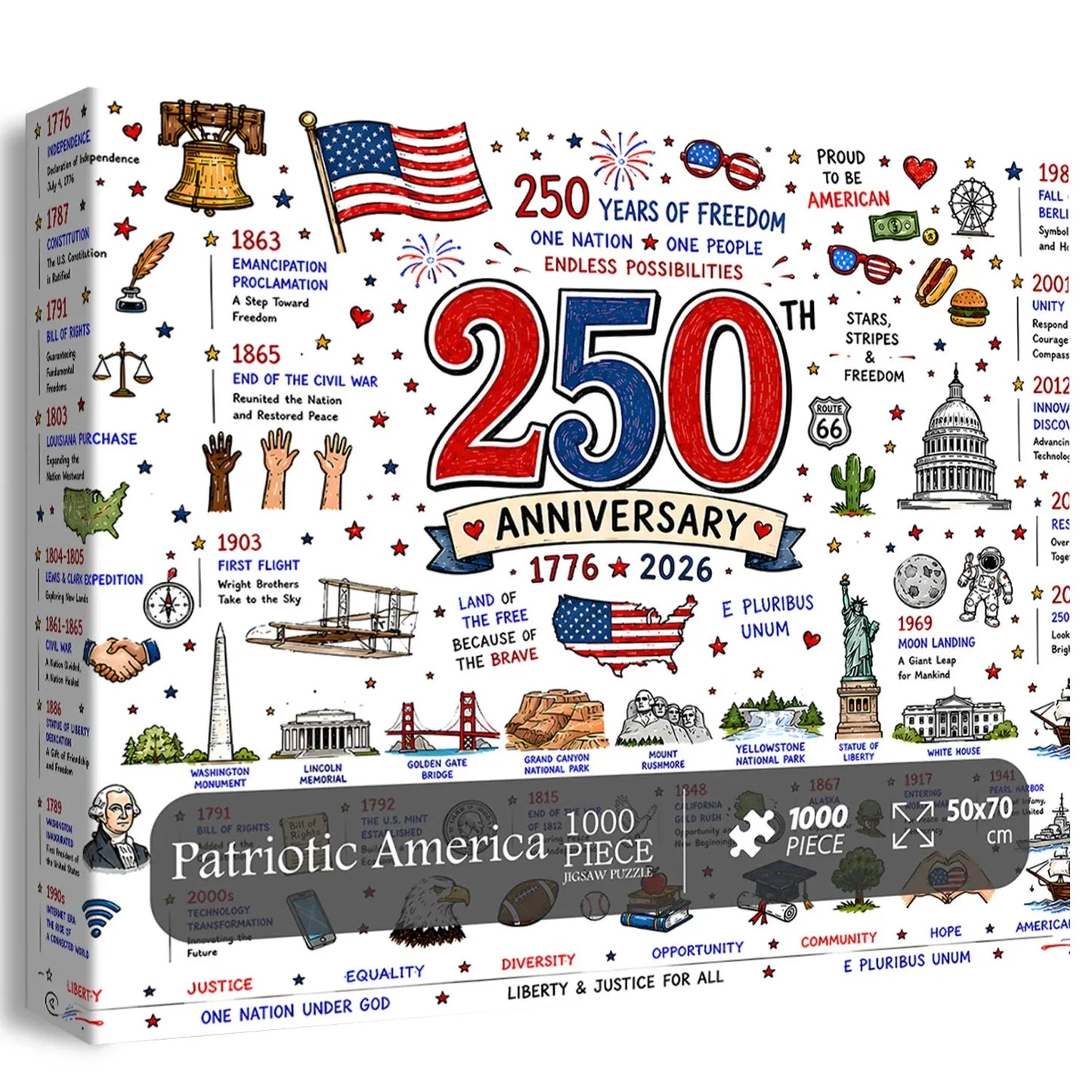 Graddi™ America's Journey Puzzle