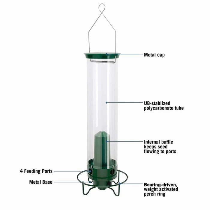 2024 Summer New Arrival 🔥100% Squirrel Resistant Bird Feeder