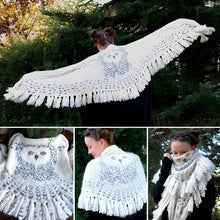 Load image into Gallery viewer, Graddi™ Snowy Owl Shawl
