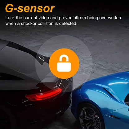 Welnax™ 1080p Dual Lens Dash Cam
